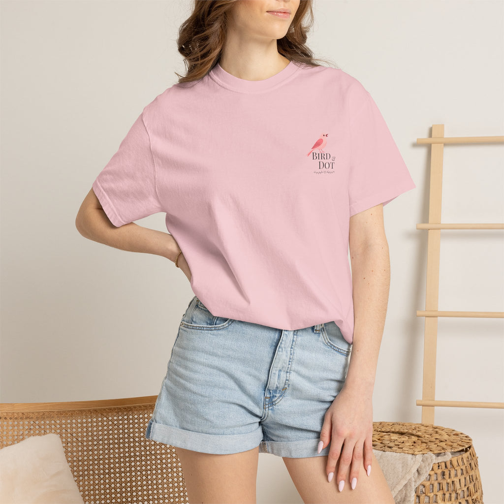 Mobile Mahj Comfort Colors® Tee | Bird & Dot Mahjong Shirt