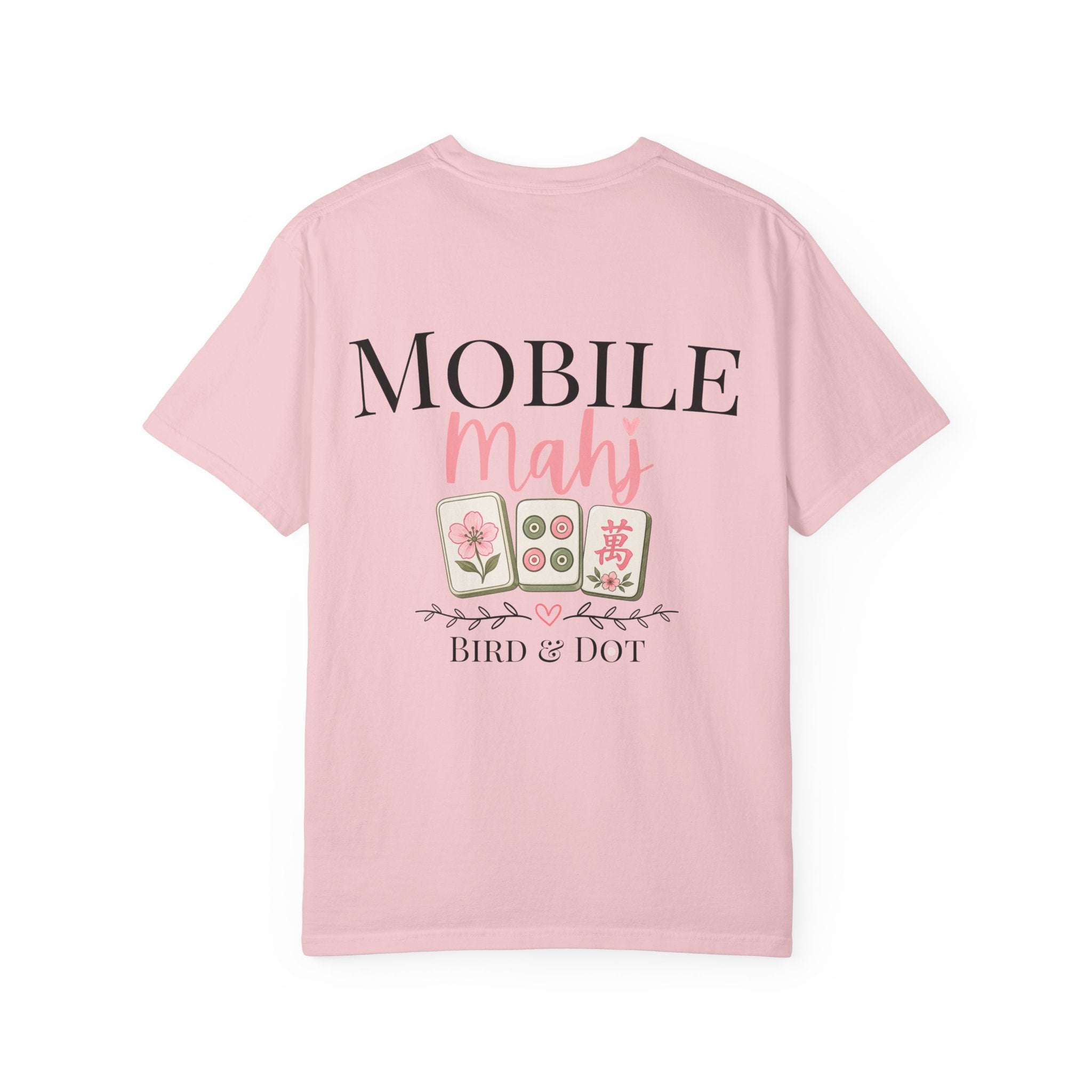 Mobile Mahj Comfort Colors® Tee | Bird & Dot Mahjong Shirt