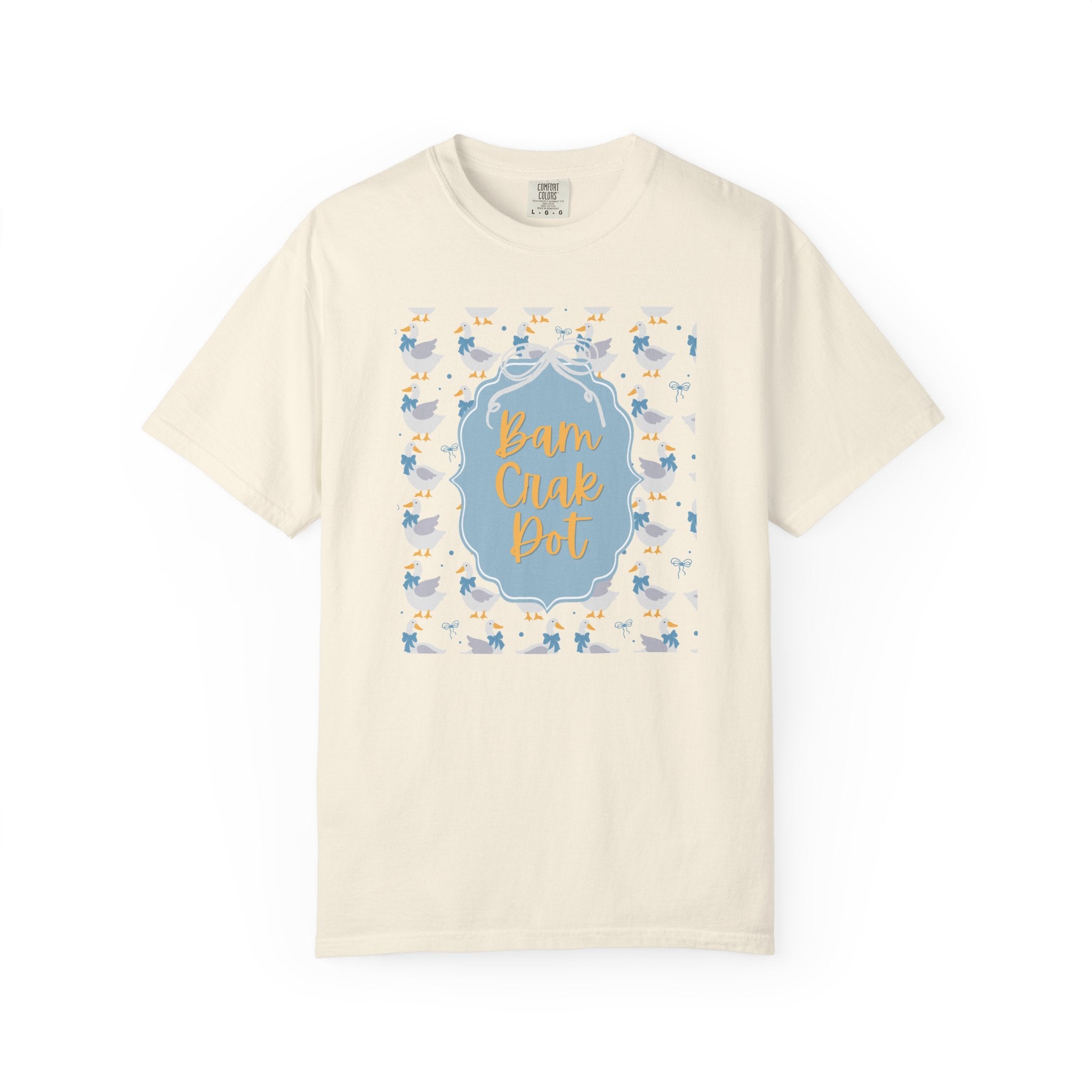 Bam Crak Dot Mahjong Shirt | Preppy Duck Comfort Colors Tee