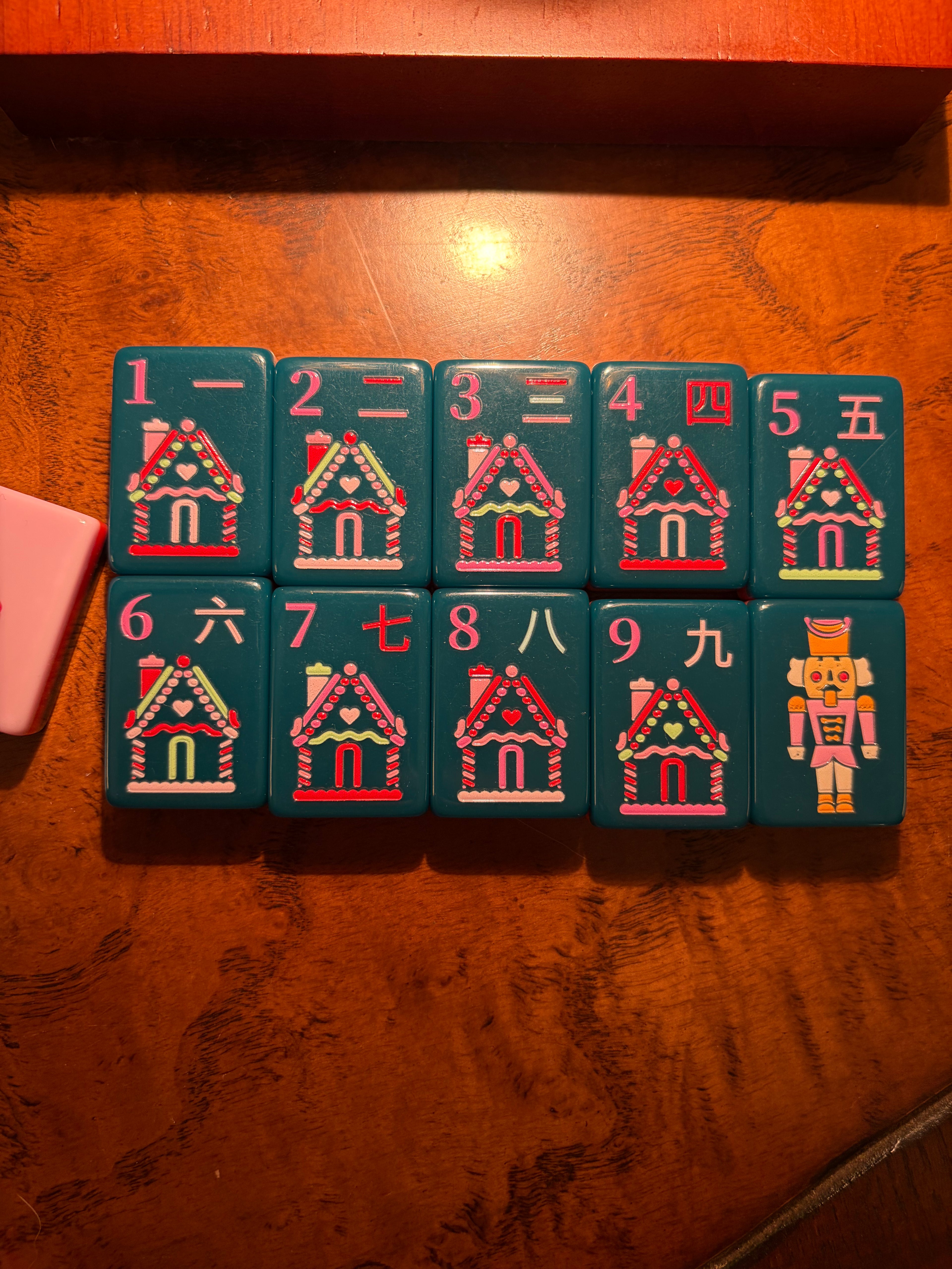 Sweet Holiday Mahjong Tile Set