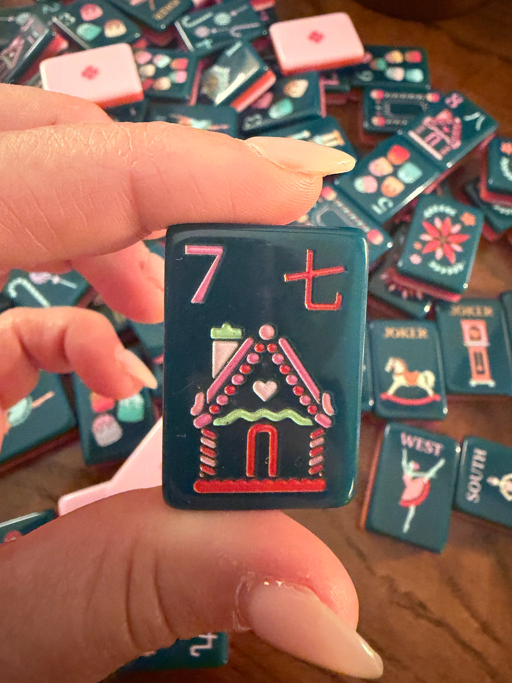 Sweet Holiday Mahjong Tile Set