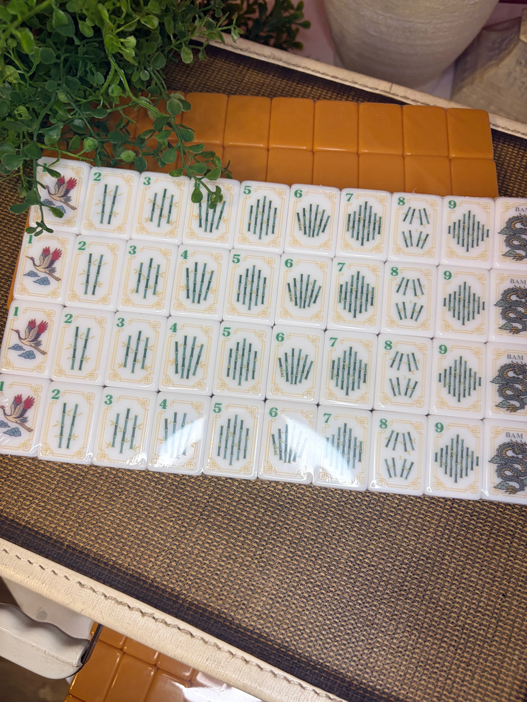 Jade Pavilion Mahjong Tile Set