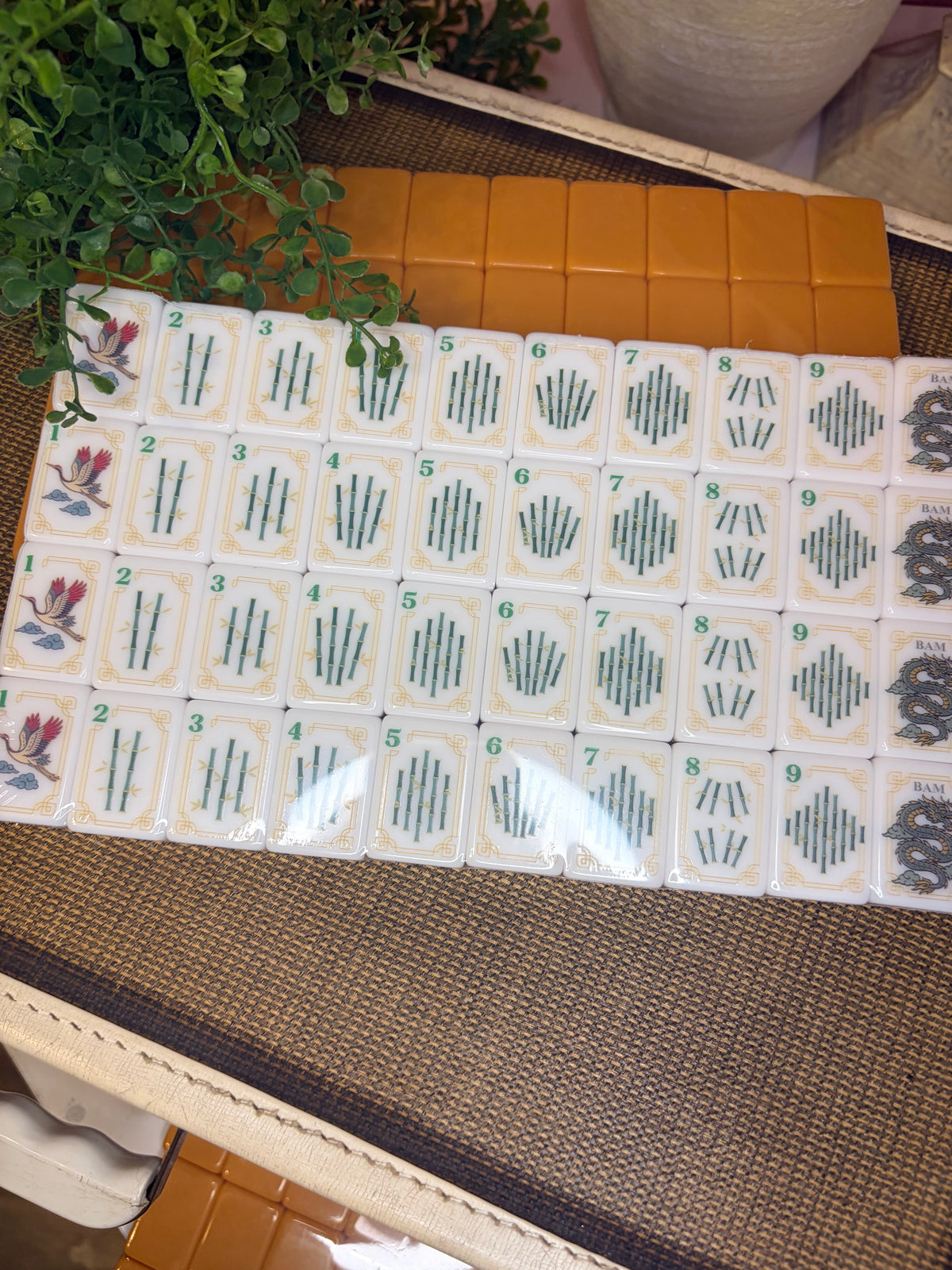 Jade Pavilion Mahjong Tile Set
