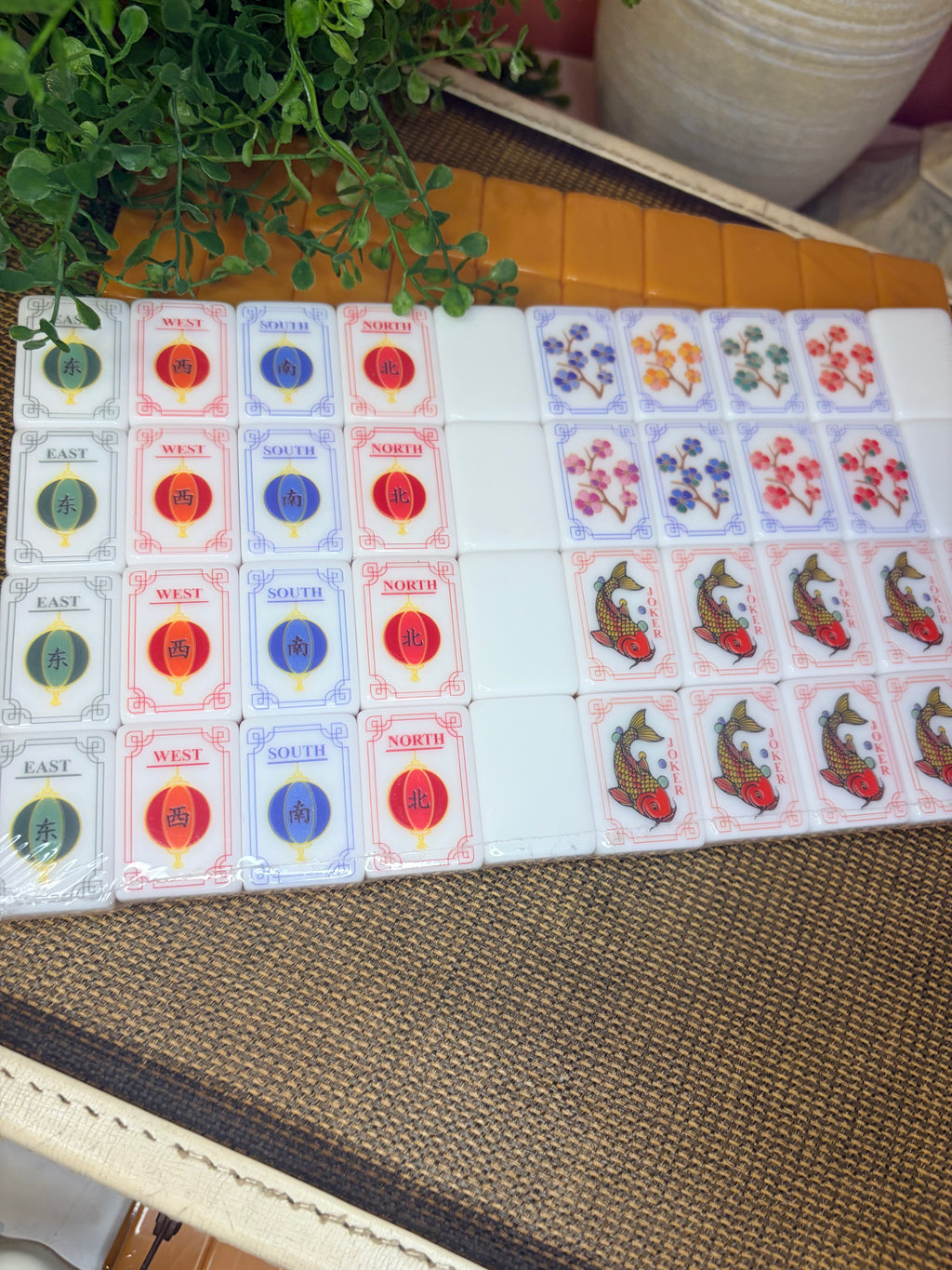 Jade Pavilion Mahjong Tile Set