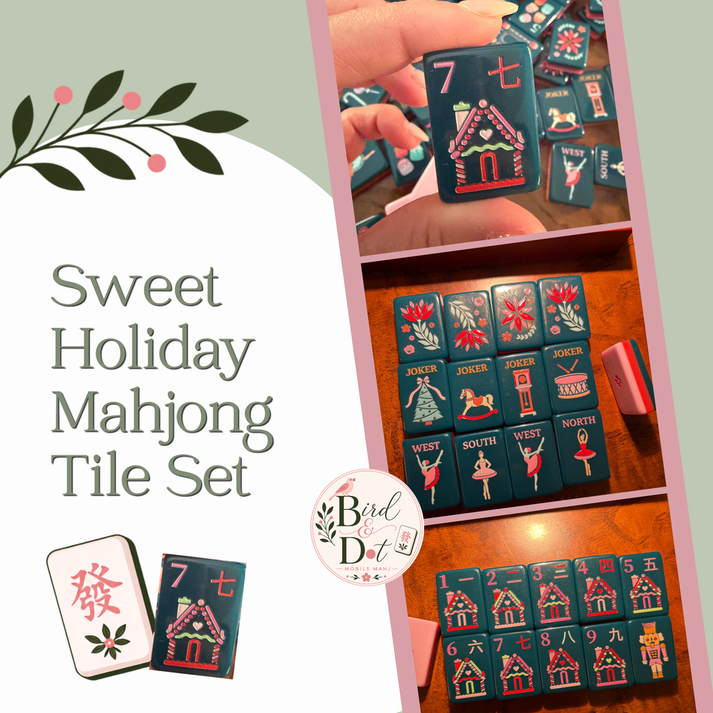 Sweet Holiday Mahjong Tile Set