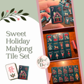 Sweet Holiday Mahjong Tile Set