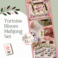 The Tortoise Bloom Mahjong  Set