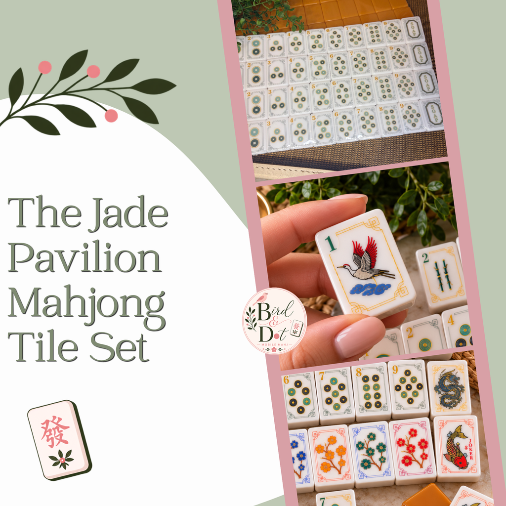 Jade Pavilion Mahjong Tile Set