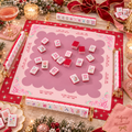 The Sugarplum Vegan Leather Mahjong Mat 33"x33"