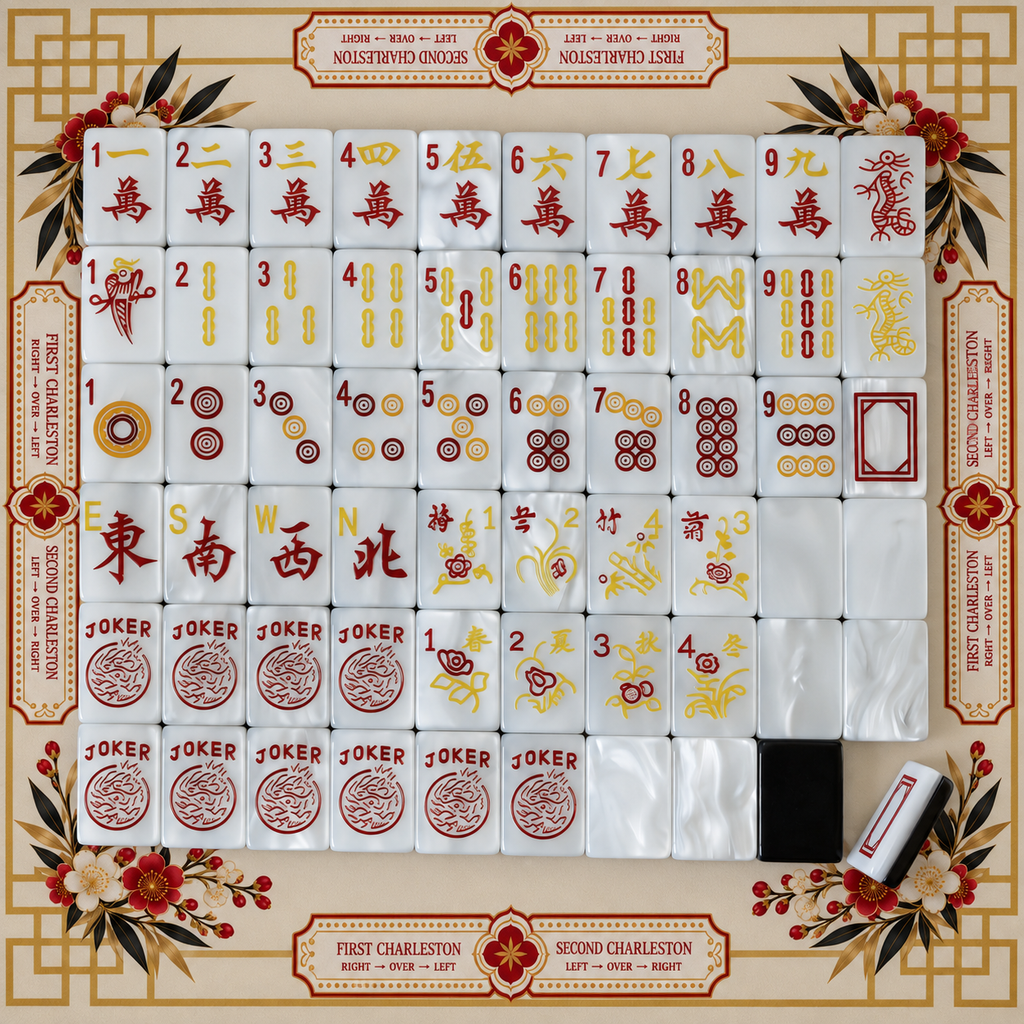 The Black Pearl Mahjong Set