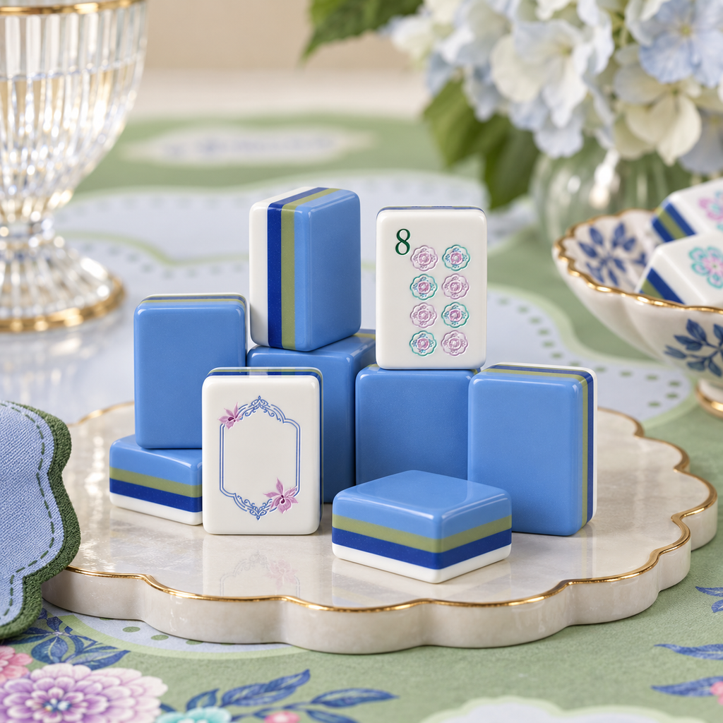 The Garden Club Mahjong Set