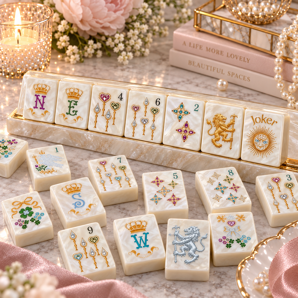 Crown Jewel Mahjong Set