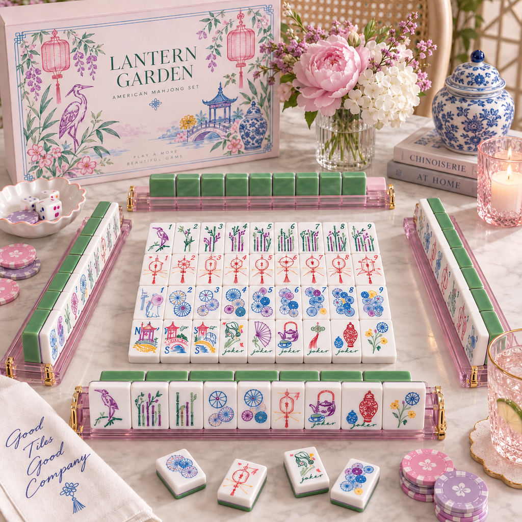 The Lantern Garden Mahjong Set