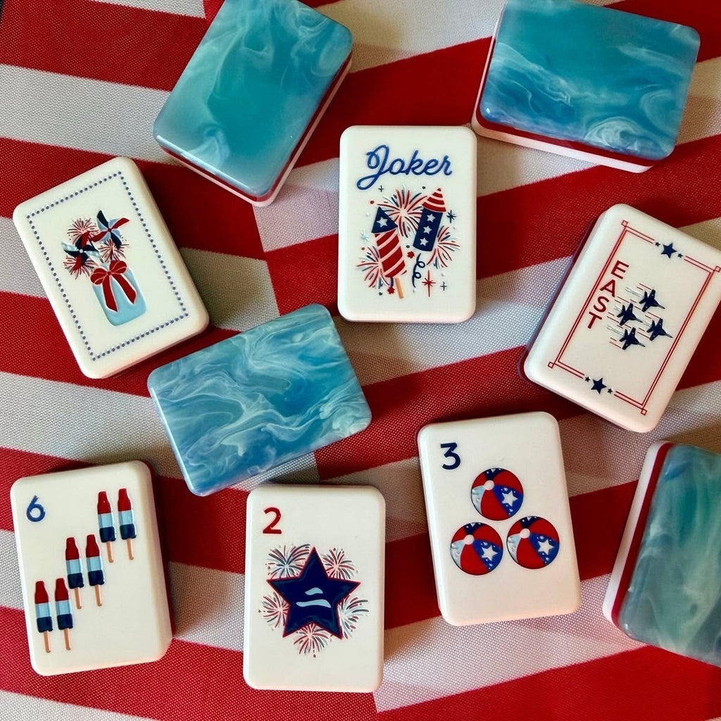 The Firecracker Mahjong Set