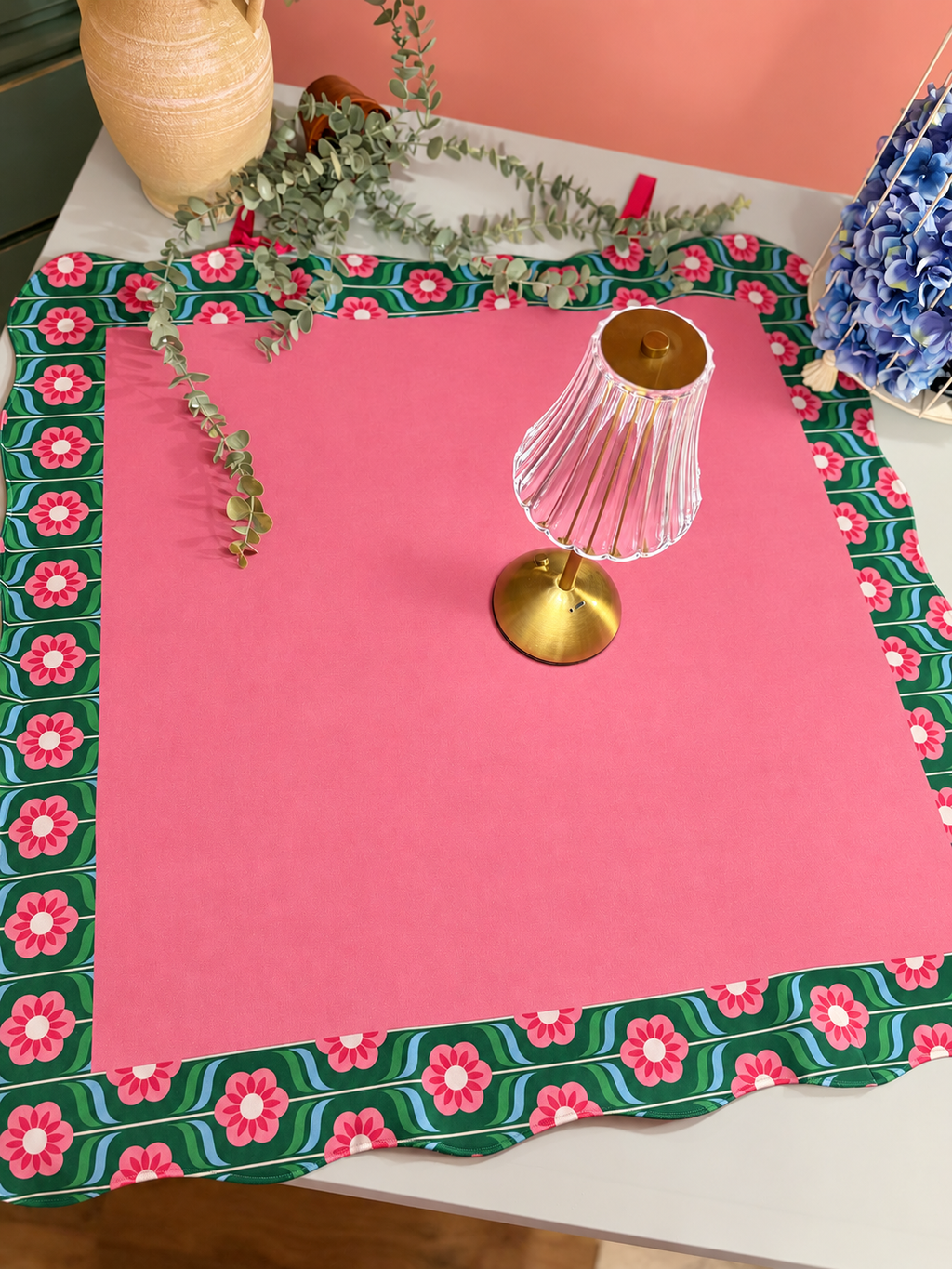 Retro Bloom Mahjong Mat