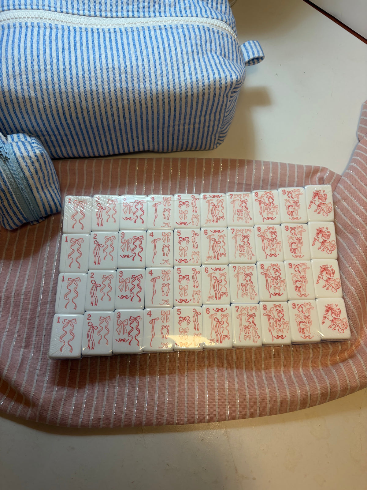 Stitch & Bloom Mahjong Tile Set