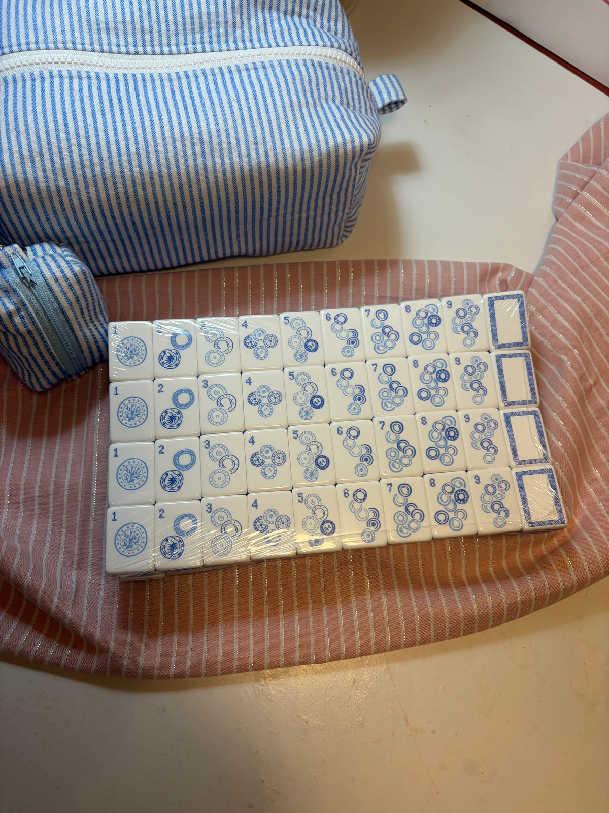 Stitch & Bloom Mahjong Tile Set