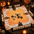 Witching Hour Halloween Vegan Leather Mahjong Mat