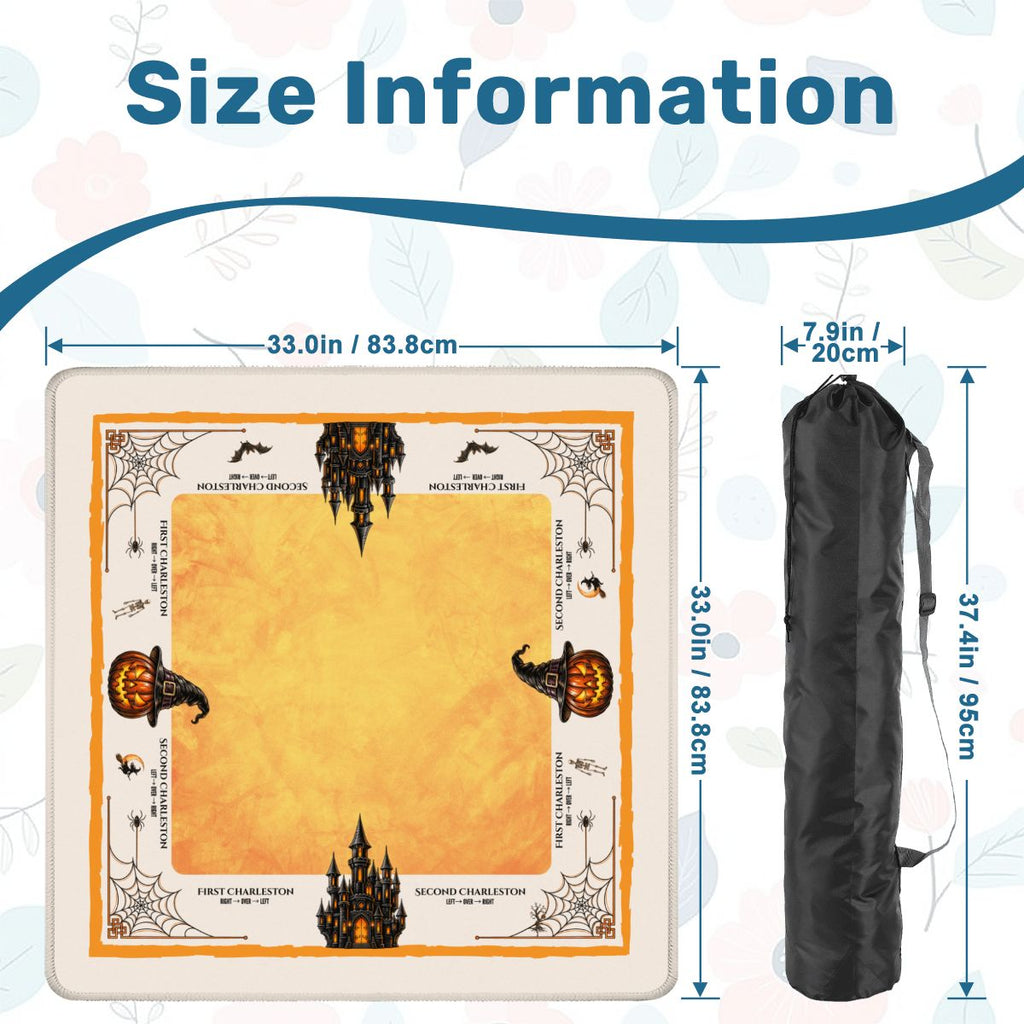 Witching Hour Halloween Mahjong Mat